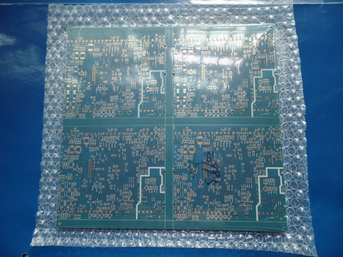 Blue Soldermask Multilayer PCB 4 Layer Fr4 with Immersion Gold