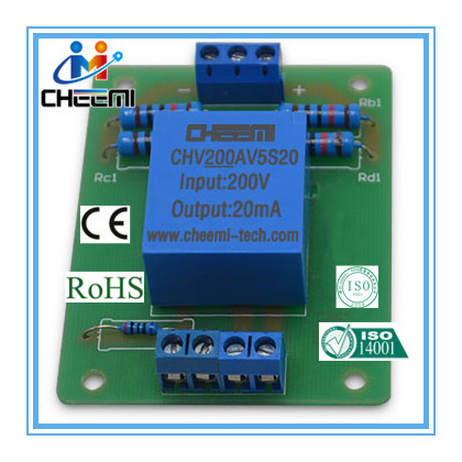 Voltage Transducer Hall Effect Voltage Sensor DC 5V Current Output