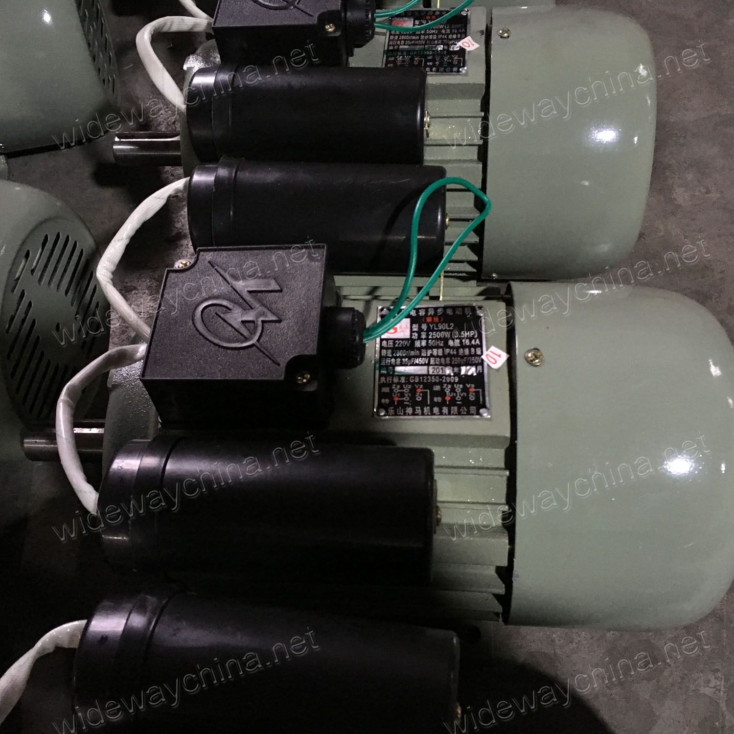 0.5-3.8HP Single-Phase Double-Value Capacitors Induction AC Electirc Motor for Plant Cutting Machine Use, Direct Factory, Motor Promotion