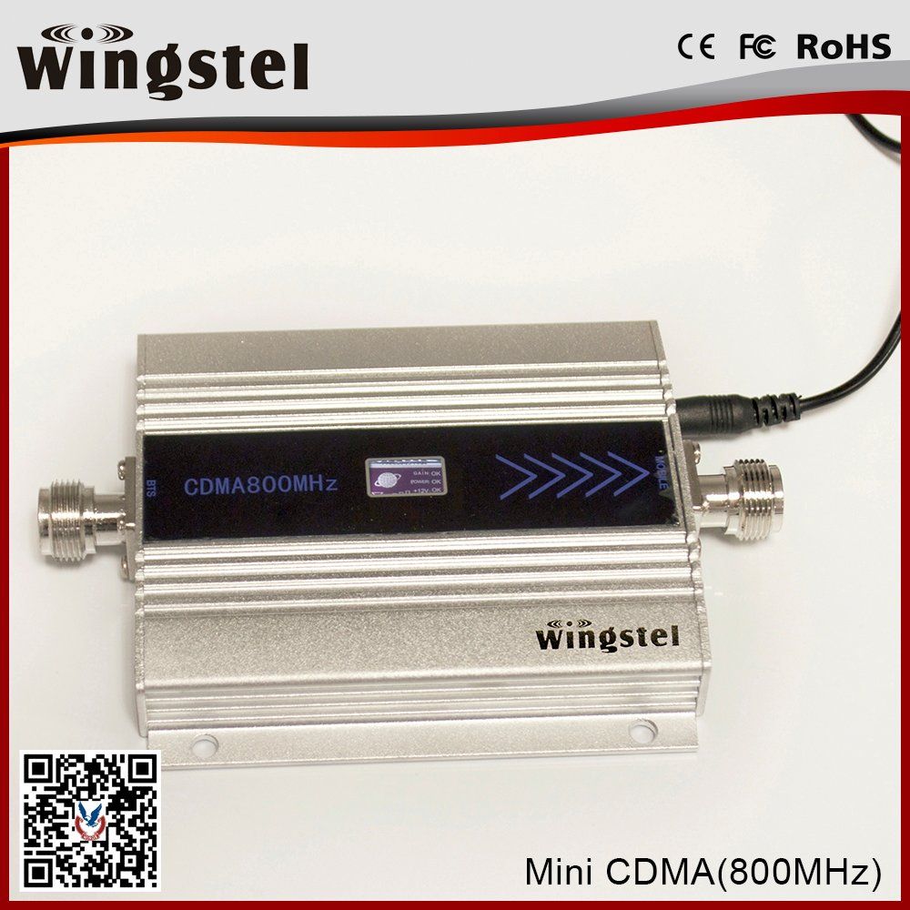 2018 Hot New Mini 850MHz Signal Booster Silver Signal Amplifier for Mobile Office Use