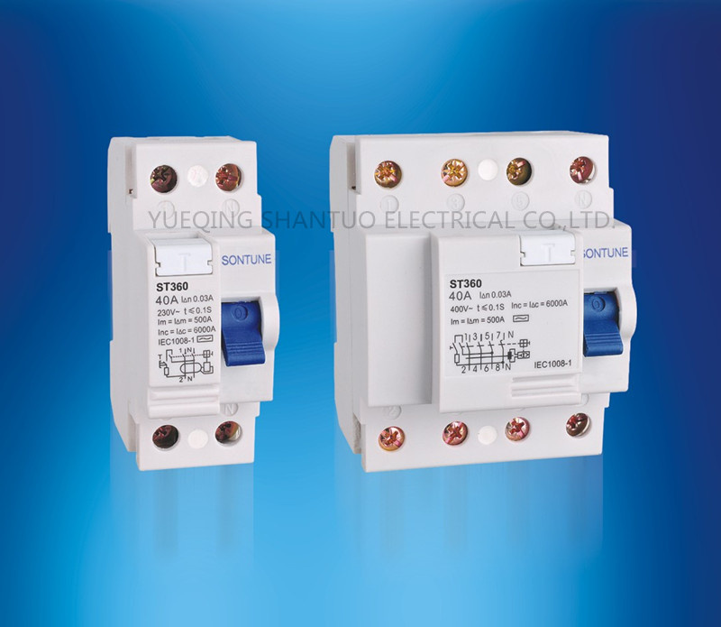 Sontune St360 Series RCCB Residual Current Circuit Breaker