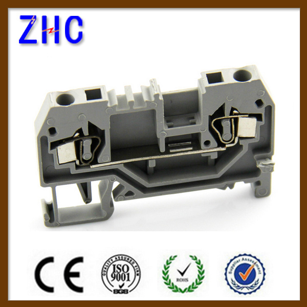 Obverse Spring Types Plastic PA66 Screw Terminal Block Connector
