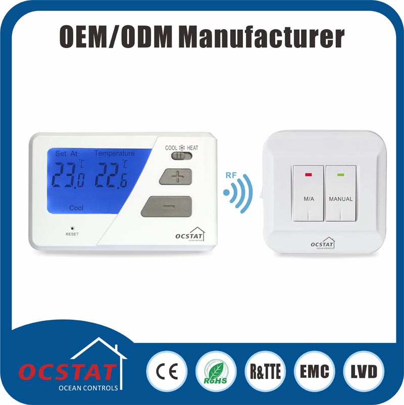 Wireless Thermostats 868MHz RF Radio Frequency Thermostats Controller