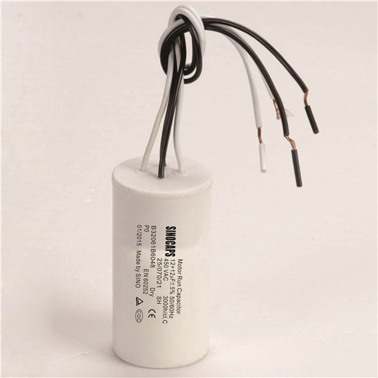 AC Motor Run Start Capacitor for Refrigerator/Washer