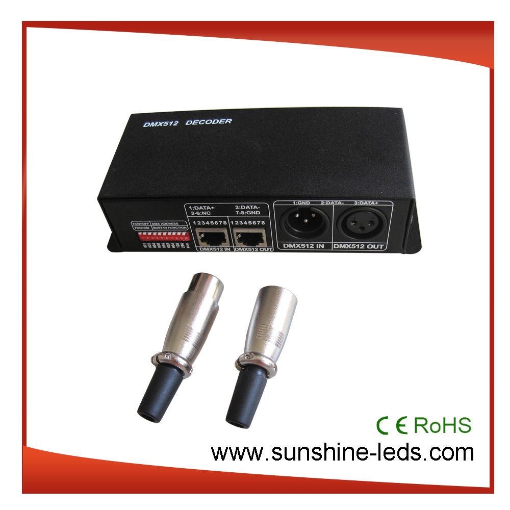 RGB DMX LED Remote Controller for RGB LED Strip Light