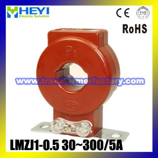 Lmzj1-0.5 Indoor Mounting Single Phase Casting in Resin Insulated Busbar Type Current Transformer