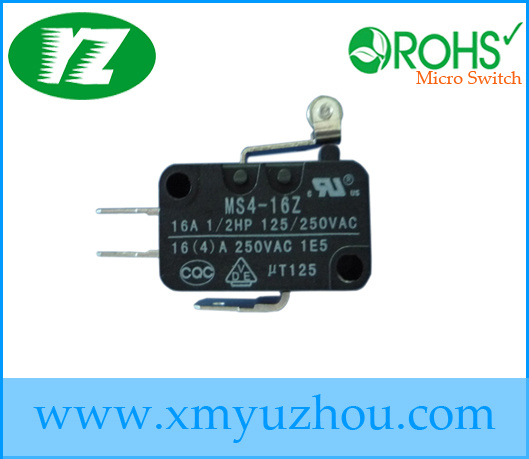 Push Button Micro Switch with Roller Arm
