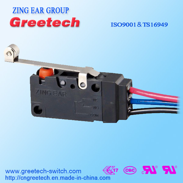 Waterproof and Dust Proof Micro Switch Used for Electronic Devices