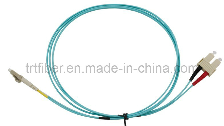 LC-Sc Multimode Duplex Fiber Patchcord