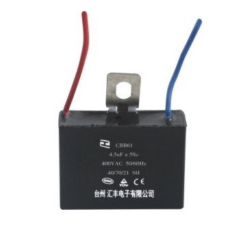 Cbb61 Fan Capacitor Polypropylene Capacitor 450VAC 3.5UF