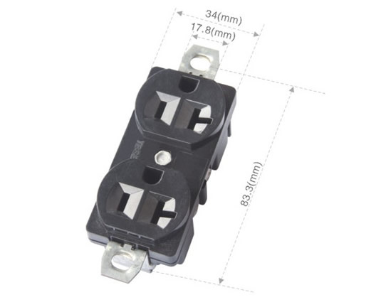 042052002 American Double Socket