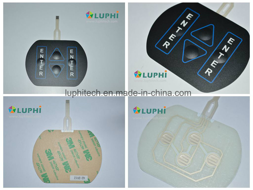 Polydome Silver Contact Points Membrane Switch (MIC-0203)