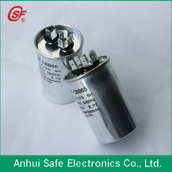 450VAC 50UF Air Conditional Capacitor Cbb65 AC Freezer Capacitor