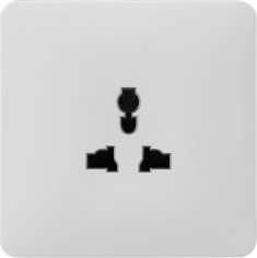 China TUV Certified BS Standard White PC Socket Supplier