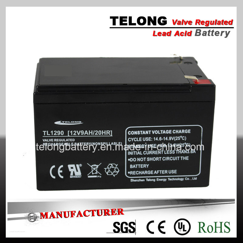 12V9ah Rechargeable Lead Acid Battery for UPS