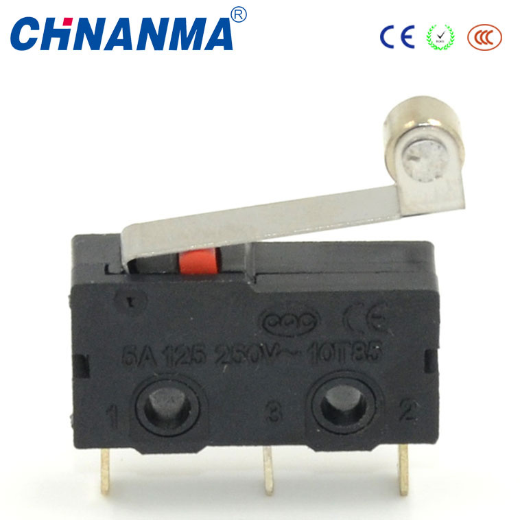 Momentary Miniature Micro Switch Actional Control