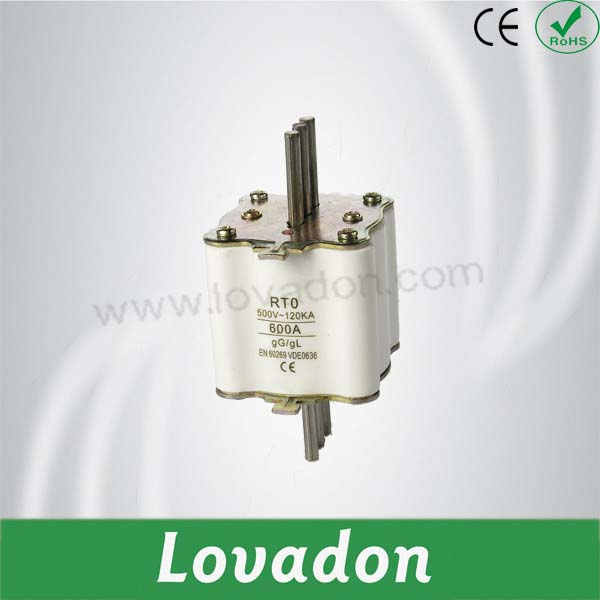 High Quality Rt0 600A Knife-Shape Carrier Fuse