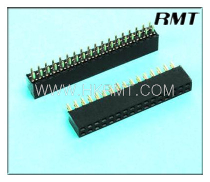 Female Header 2.00mm Double 180 Degree