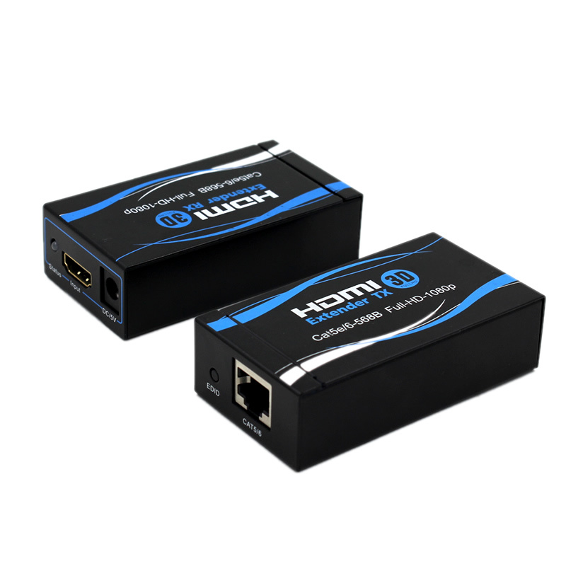 60m HDMI Extender Over Single Cat5e/6 (3D)