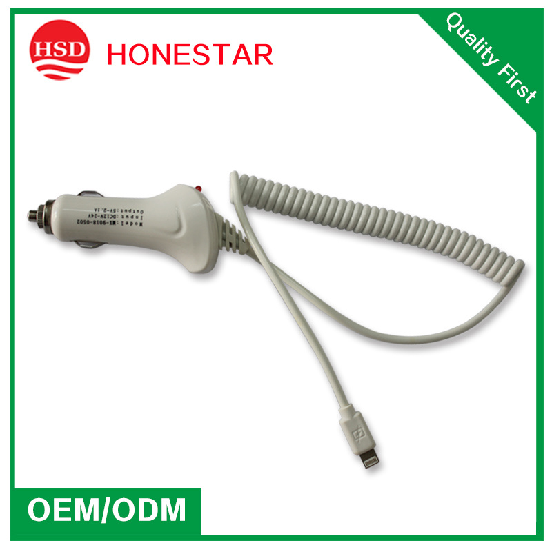 8 Pin Adapter 2.4A Car Charger for iPhone 6 6 Plus 5 5s 6s/ iPod
