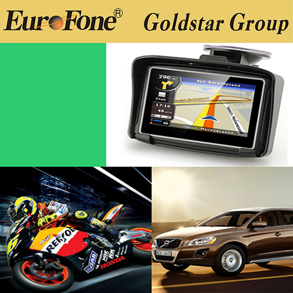 Waterproof GPS Navigation for Car and Motorcycle Gpsoo