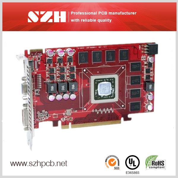Compelete 1.0mm 1oz Immersion Gold Intercom System PCB PCBA