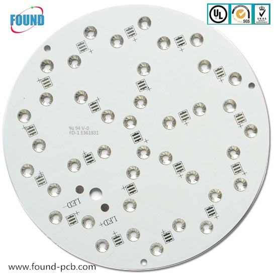 Metal Core Counter Sink Holes PCB LED Lighting