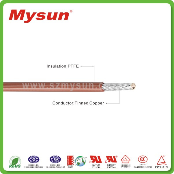 High Temperature Resistant Teflon Insulated FEP Electrical Wire