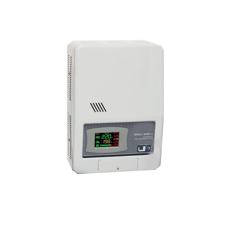 5000W LCD Display Full Automatic AC Voltage Stabilizer Srwii-6000-L