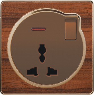 British Standard 13A Multi-Functional Switched Socket with Neon (A2)