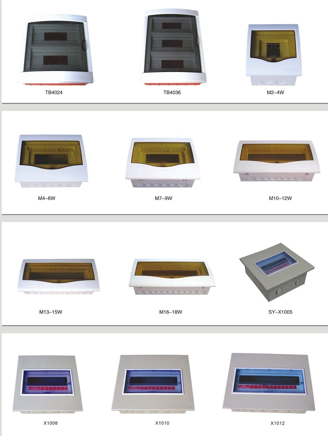 Knxf-8/12/36ways Mingtian High Quality Distribution Box