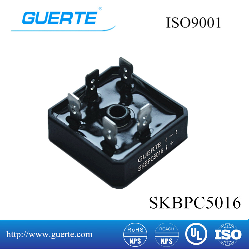 Three-Phase Bridge Rectifier Skbpc 50A 1600V with ISO9001