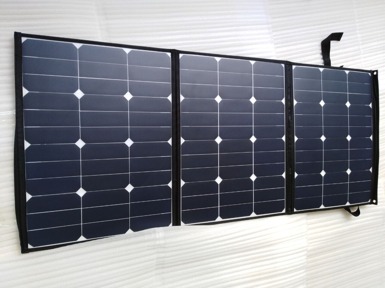 120W Sunpower Foldable Flexible Soft Elastic Portable Solar Mobile Phone Power Panel Charger