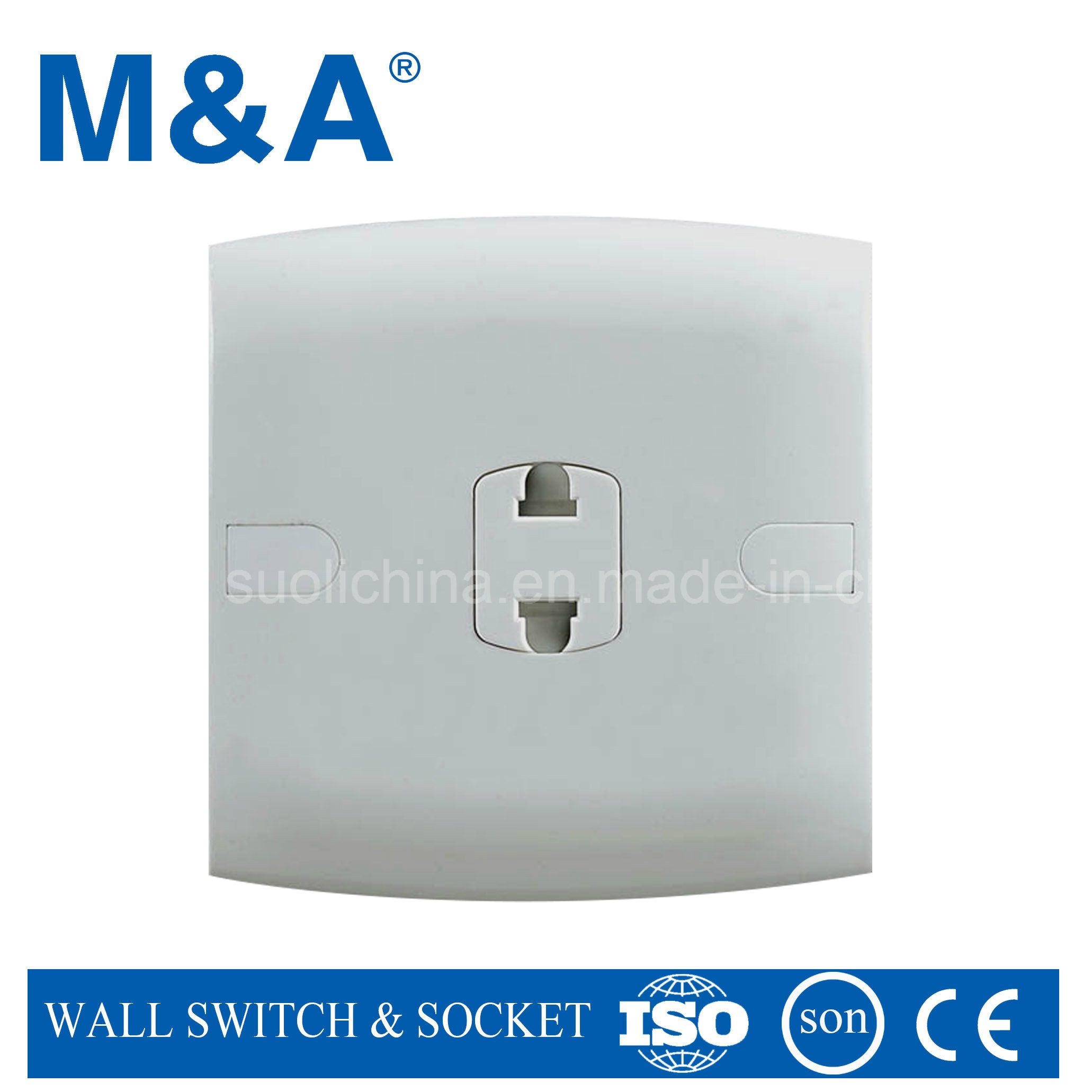 Me Series 1 Gang 10A 2 Pin Socket