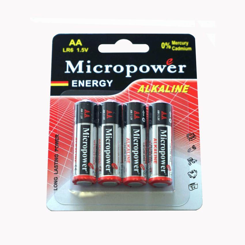 Good Quality Dry Alkaline Battery AA/Lr6