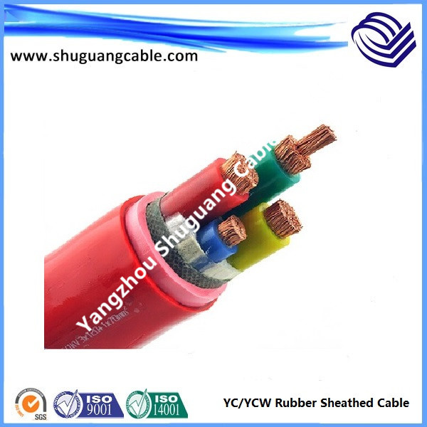 Heavy Duty Rubber Covering Soft Electric Power Cable