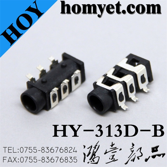 3.5mm Phone Jack with RoHS Certification (Hy-313D-B)