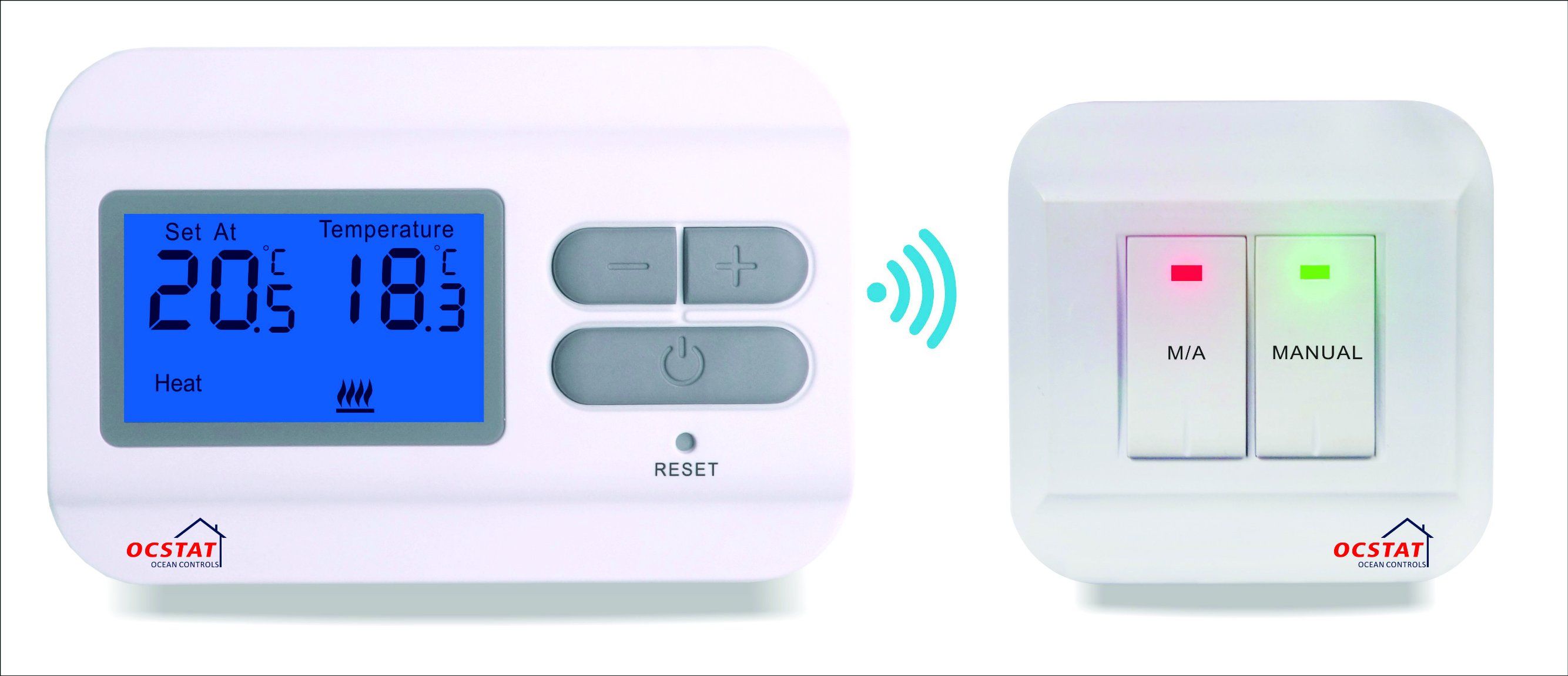 Large Screen Digtial Non Programmable Thermostat