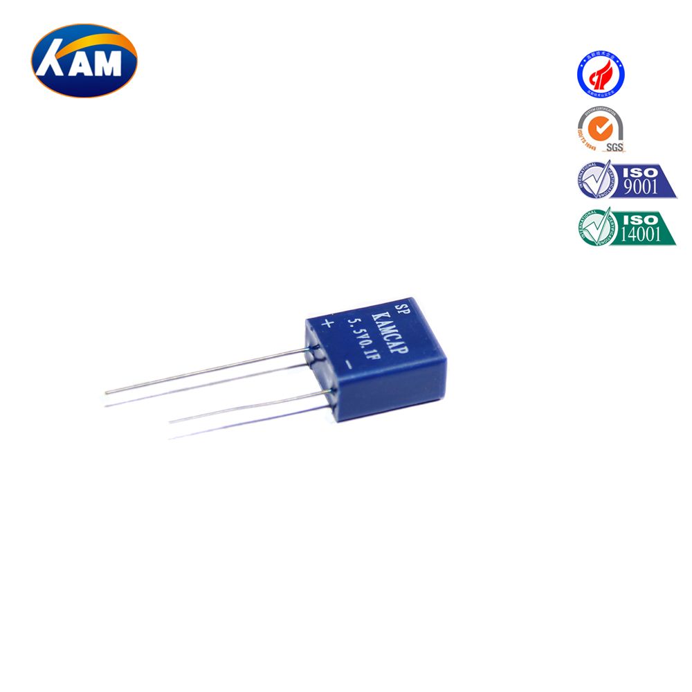 Ultra-Low ESR Combined Type 5.5V 0.1f Supercapacitor