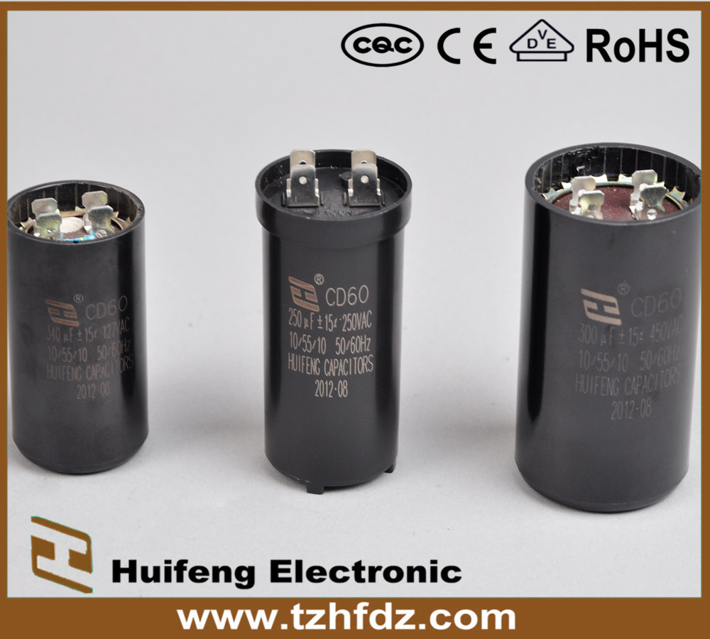 CD60 Motor Starting Capacitors- Bakelite Shell Capacitors