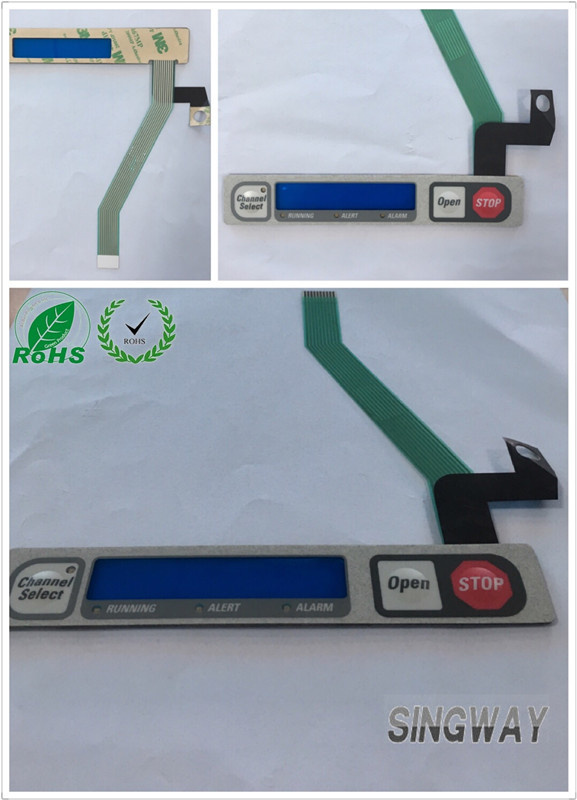 Membrane Switch with LED and ESD