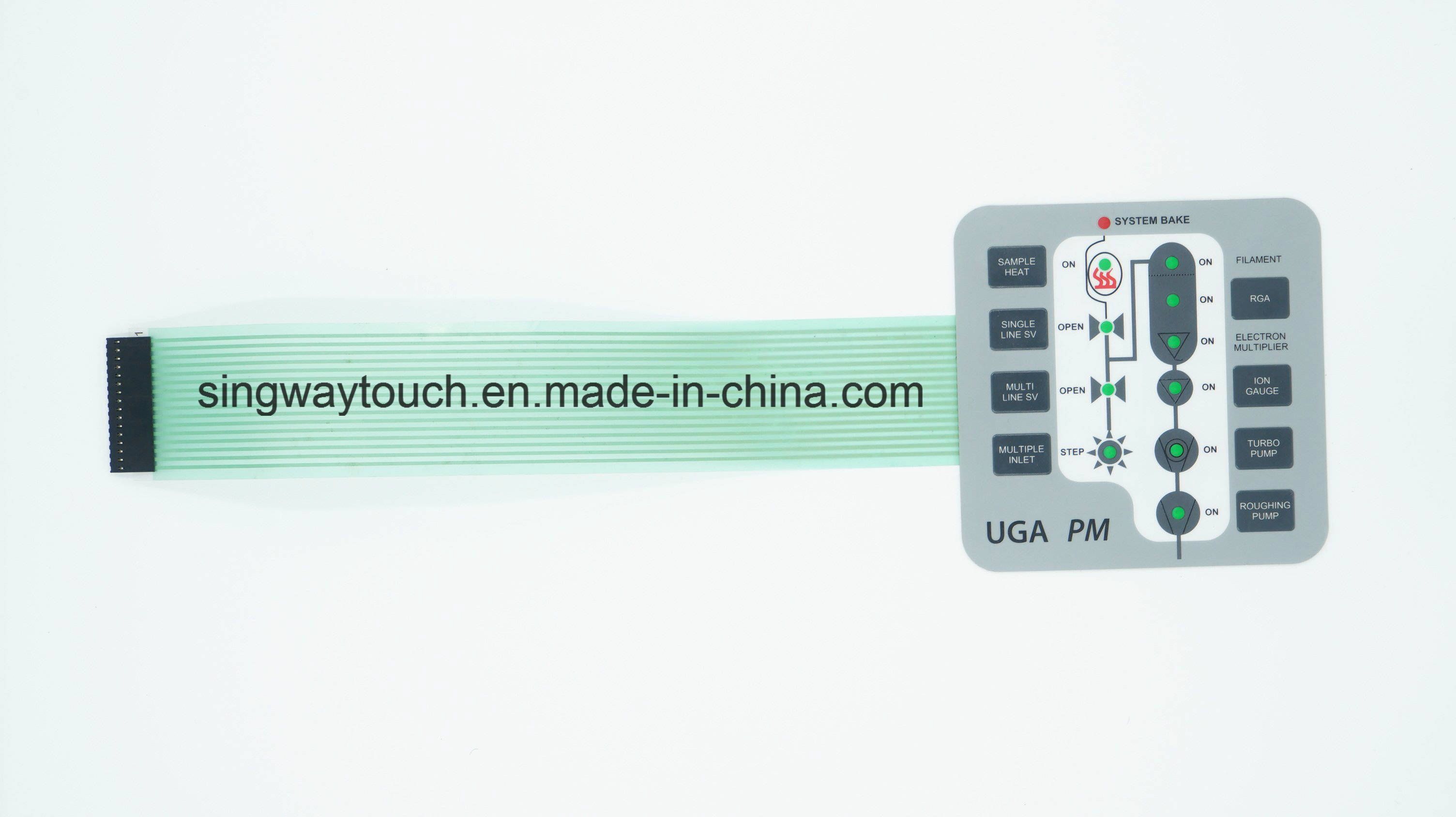 Customized Membrane Swith with Long Tail