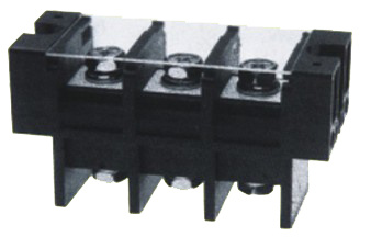 Double Side Barrier Terminal Blocks 600V 170A 27.0mm with Cover