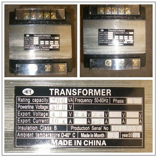 Tower Crane Electronic Transformer on Sale