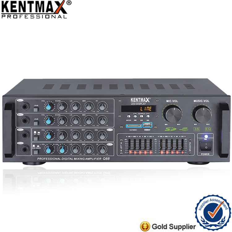 Fashion Design 120/180W Public Address Mixer Amplifier with USB
