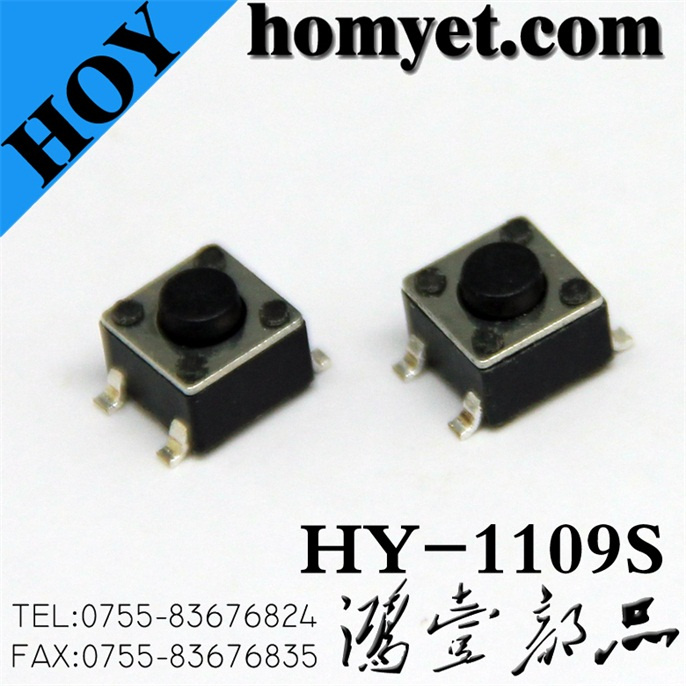 SMD Tact Switch with 4 Pin 4.5*4.5*3.8mm Square Tactile Switch