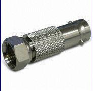 RF Coaxial Connector F Plug to BNC Jack, Adapter (YD84)