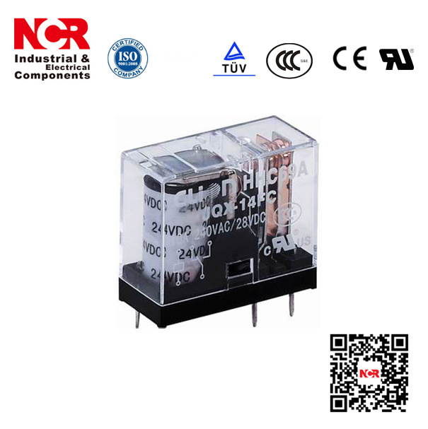 24V Miniature PCB Relay (HHC69A)