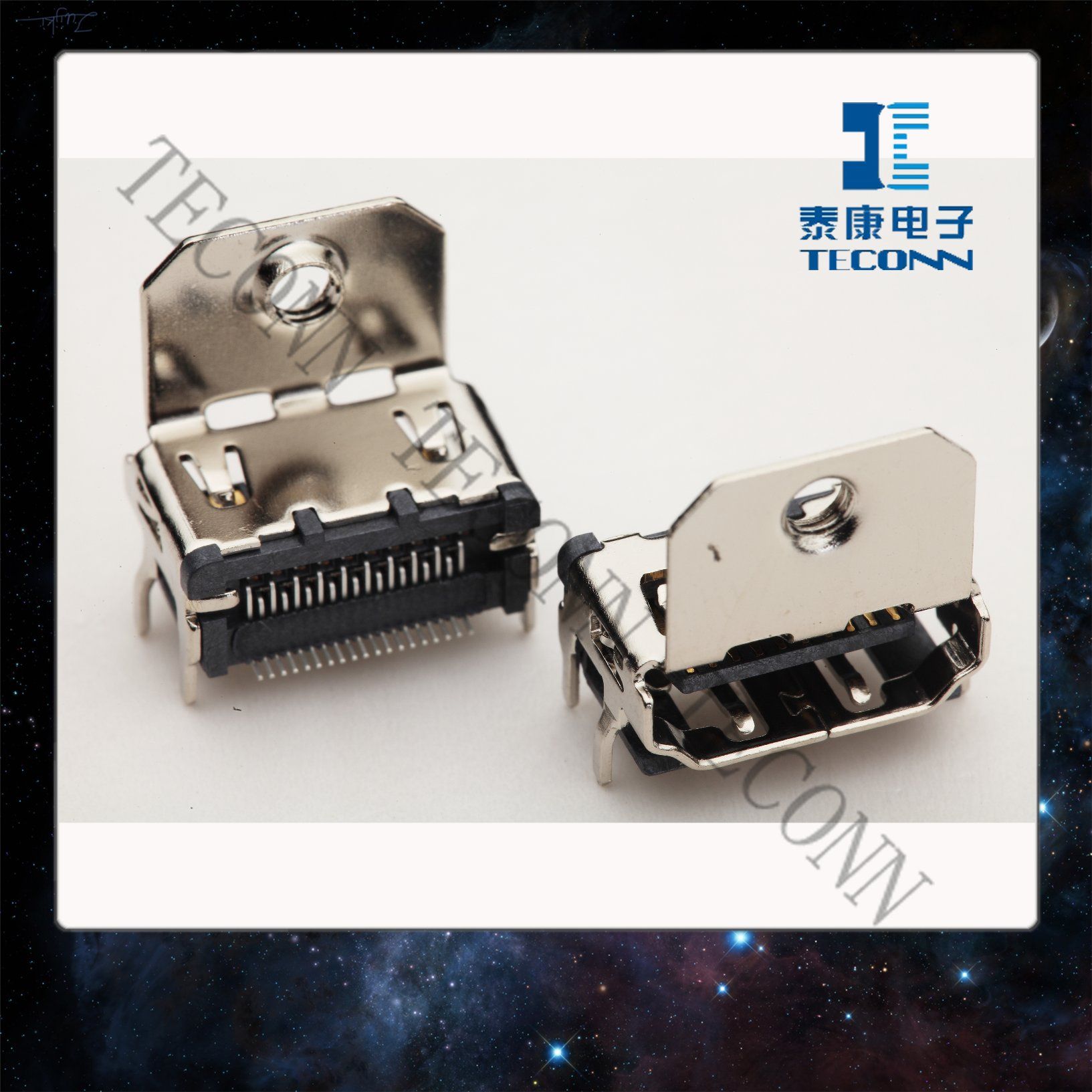 HDMI-a Type A111988-F Receptacle Connector