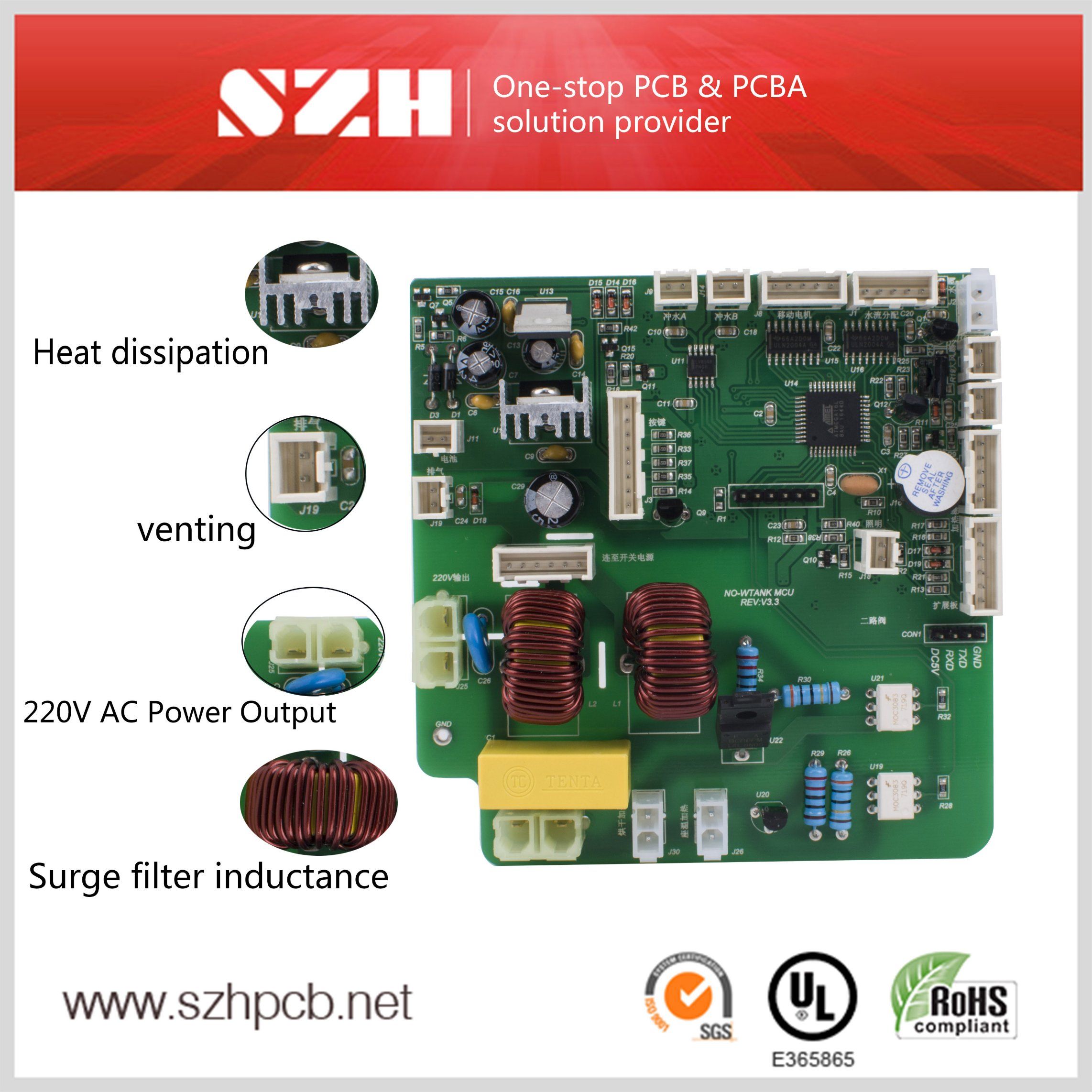 Advanced Bidet Seat PCB Circuit Board Assembly